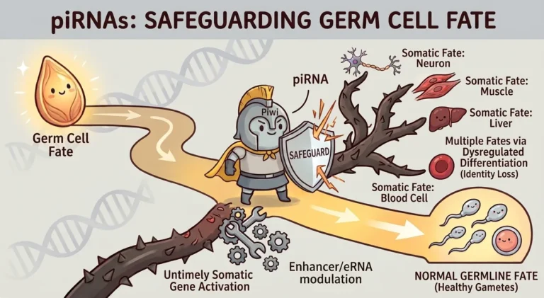 piRNA_germ_cell_fate_model